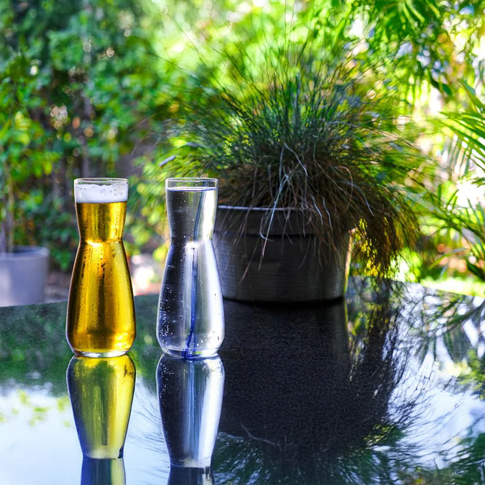 1.05 Litri - Ensemble Caraffa In Vetro Set 6 Pz - Image 3