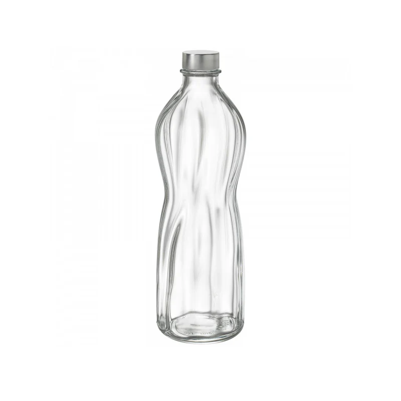 1 Litro - Aqua Bottiglia Acqua in Vetro
