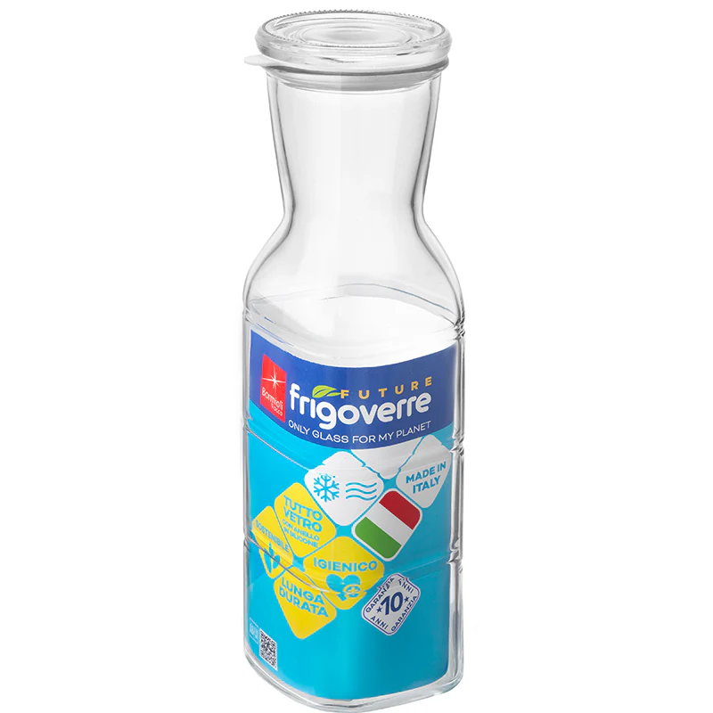 1 Litro - Frigoverre Future Caraffa In Vetro Temperato