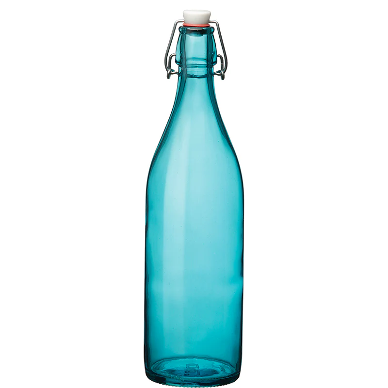 1 Litro - Giara Bottiglia Acqua in Vetro - Set 6 Pezzi - Image 11