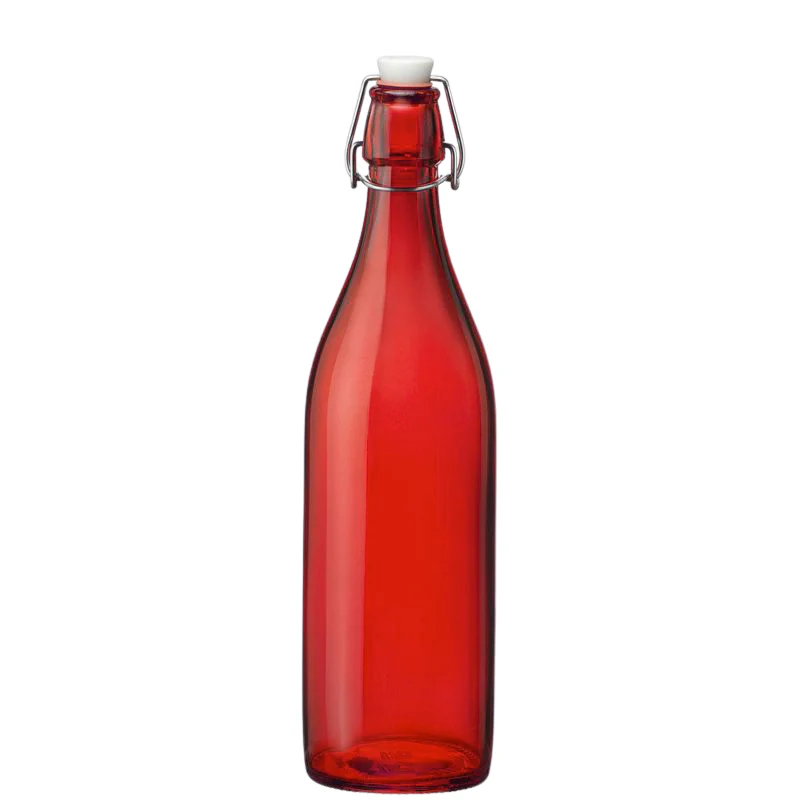 1 Litro - Giara Bottiglia Acqua in Vetro - Set 6 Pezzi - Image 8