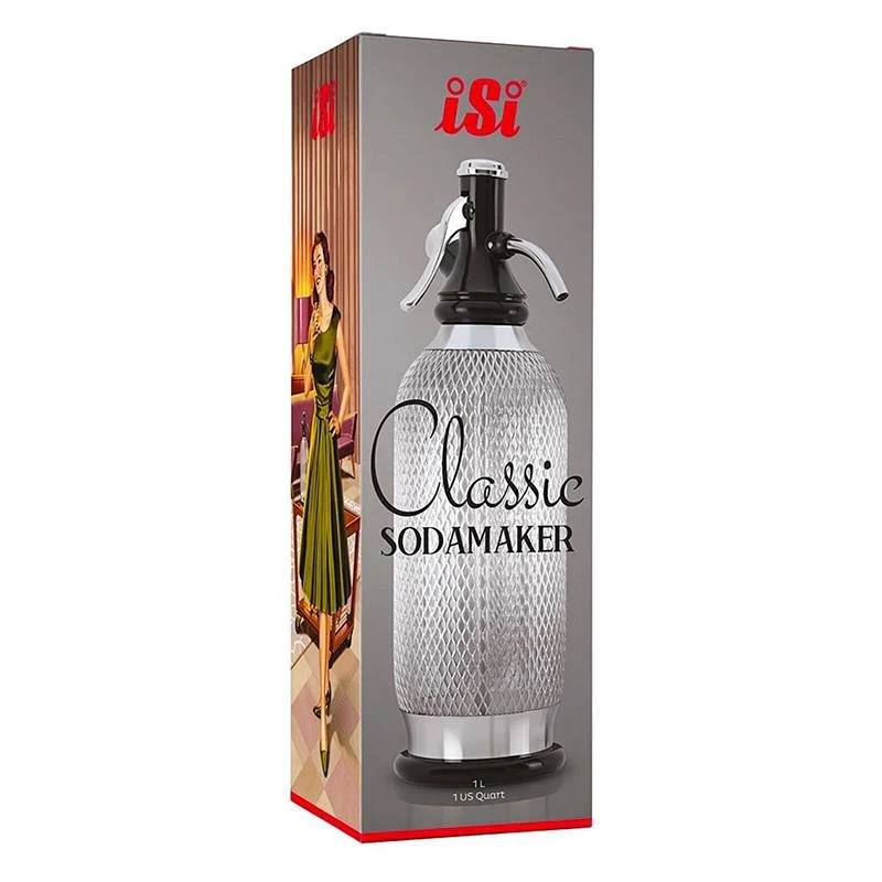 1 Litro - Classic Sifone Soda In Acciaio Inox - Image 3