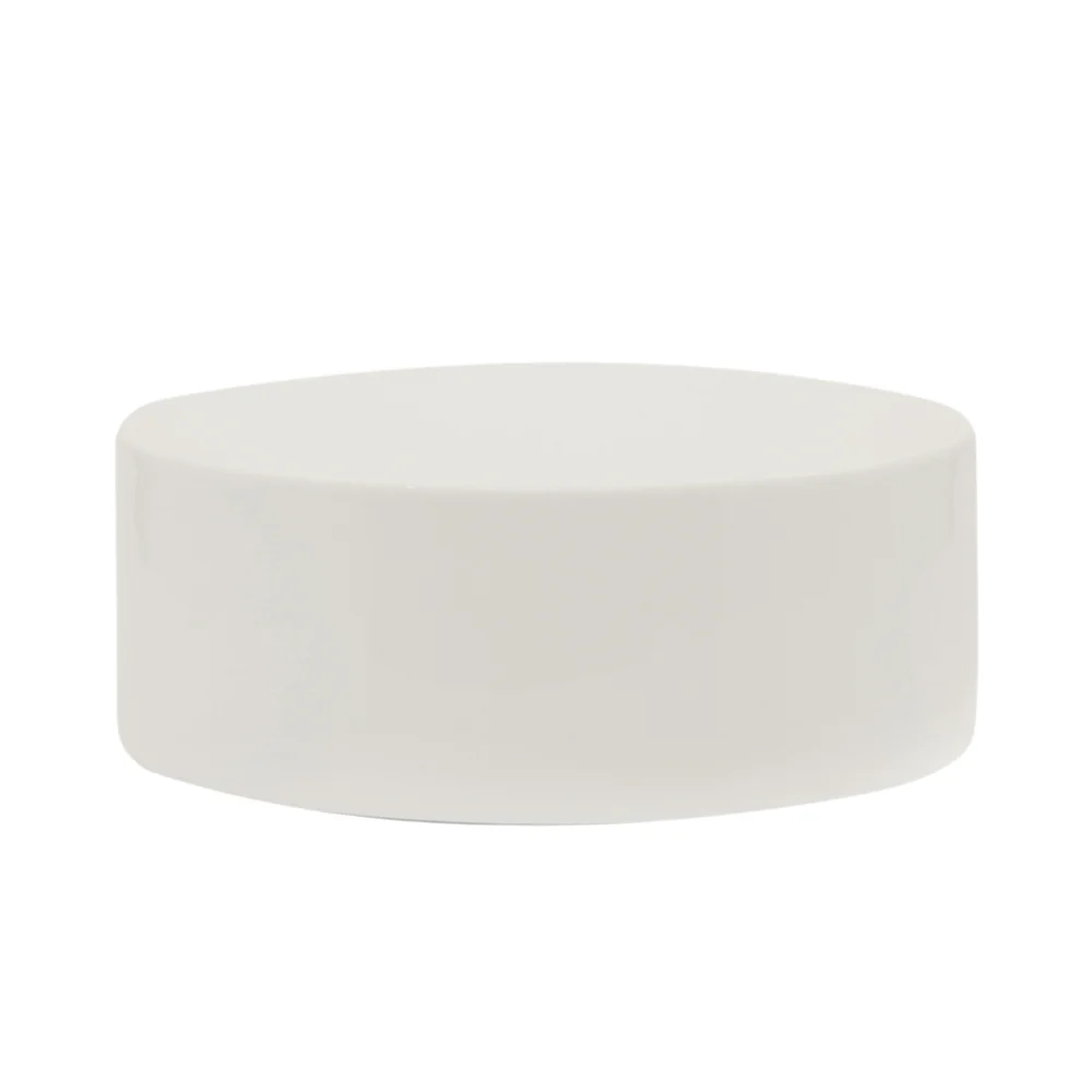 10.5 cm - Selecta Piatto Presentazione Colonna Bassa In Porcellana Set 6 Pz