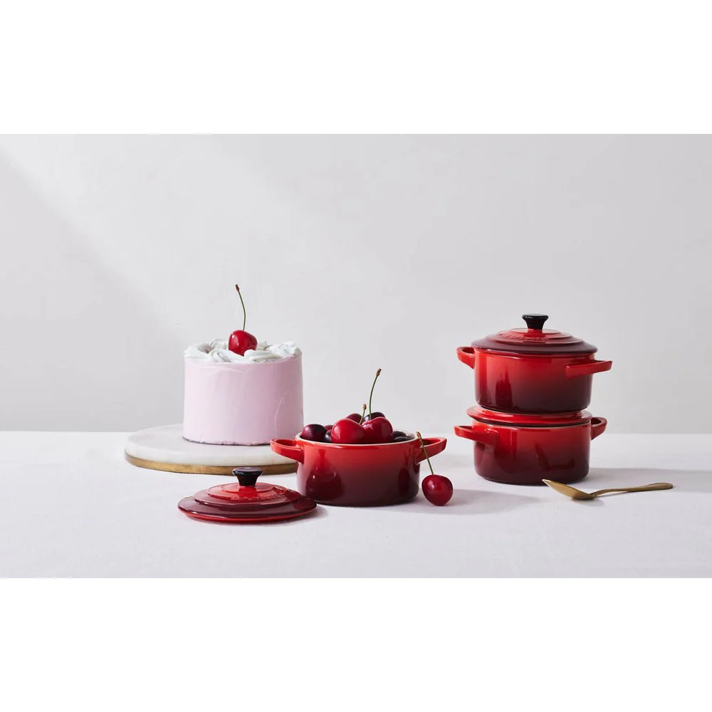 10 cm - Mini Cocotte Casseruola Rotonda In Gres Vetrificato - Image 54