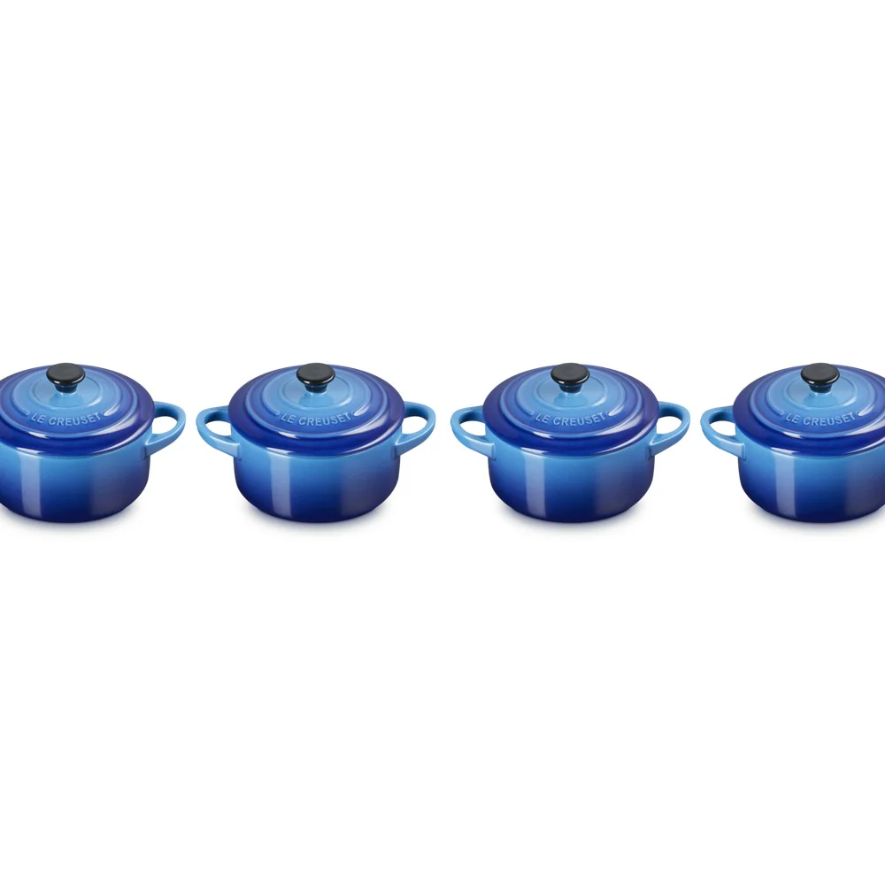 10 cm - Mini Cocotte Casseruola Rotonda In Gres Vetrificato - Set 4 Pz - Image 19