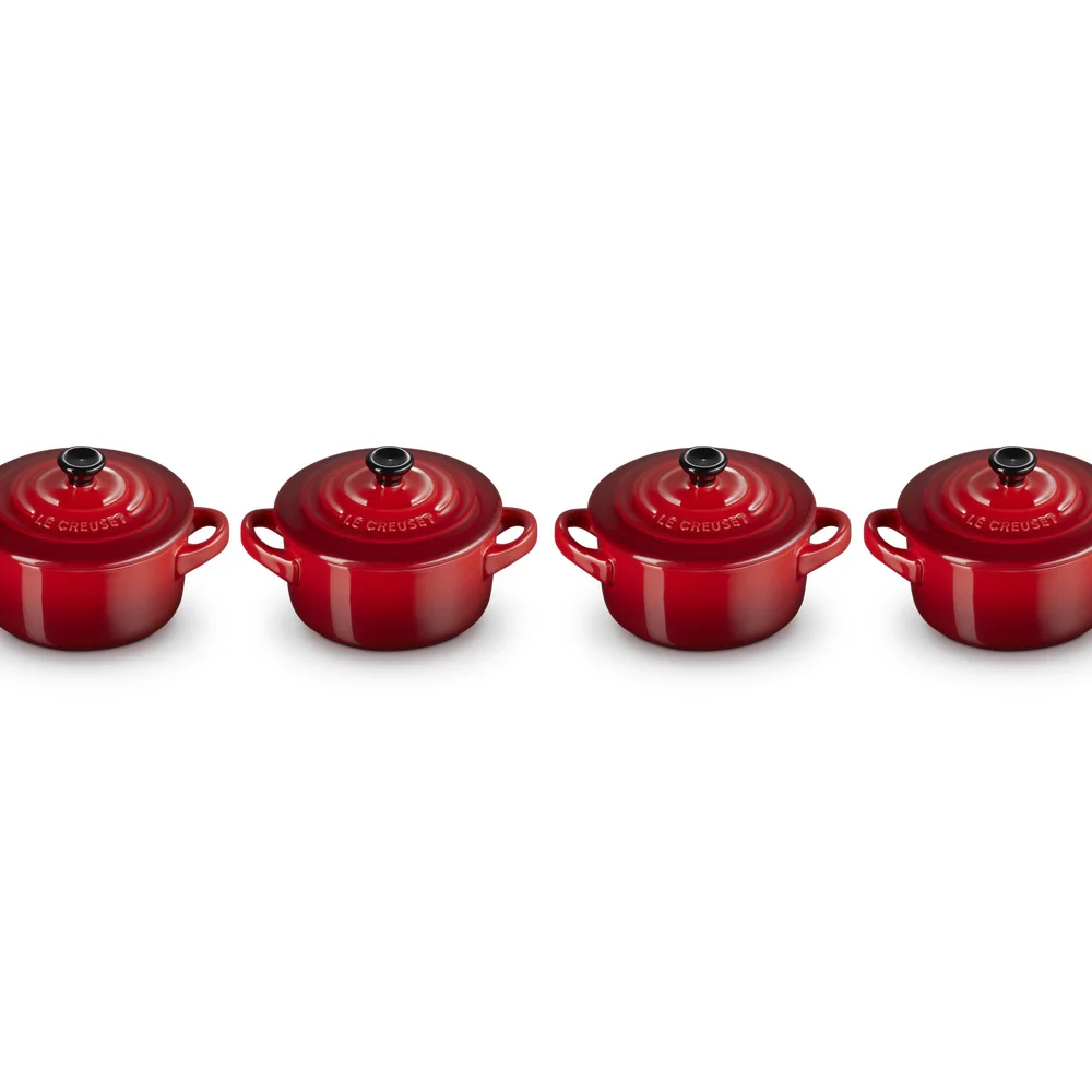 10 cm - Mini Cocotte Casseruola Rotonda In Gres Vetrificato - Set 4 Pz - Image 24