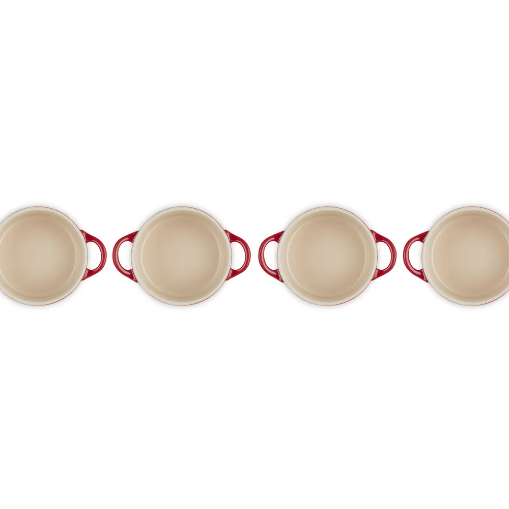 10 cm - Mini Cocotte Casseruola Rotonda In Gres Vetrificato - Set 4 Pz - Image 27