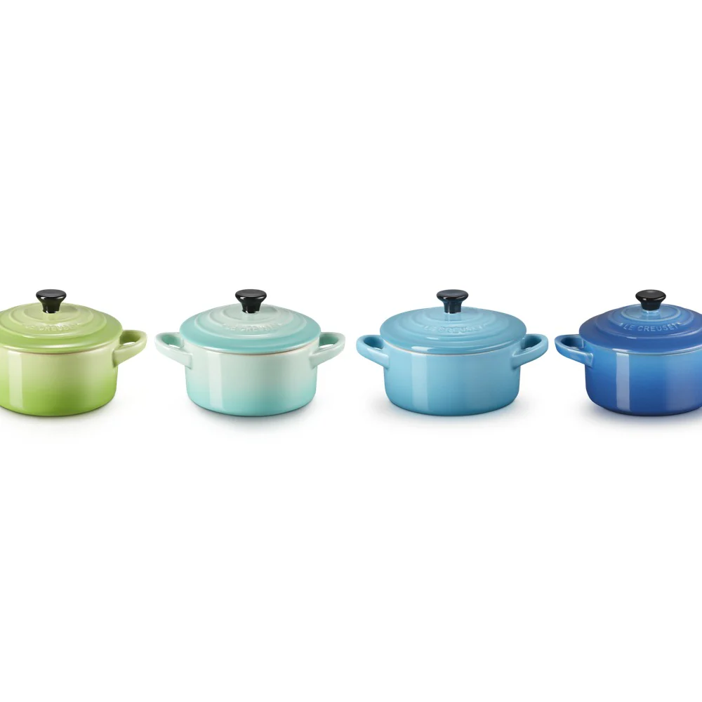 10 cm - Mini Cocotte Casseruola Rotonda In Gres Vetrificato - Set 4 Pz - Image 28