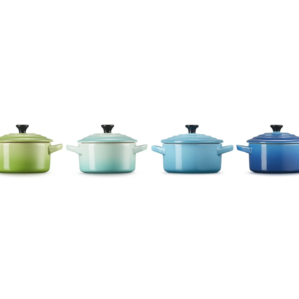 10 cm - Mini Cocotte Casseruola Rotonda In Gres Vetrificato - Set 4 Pz - Image 30