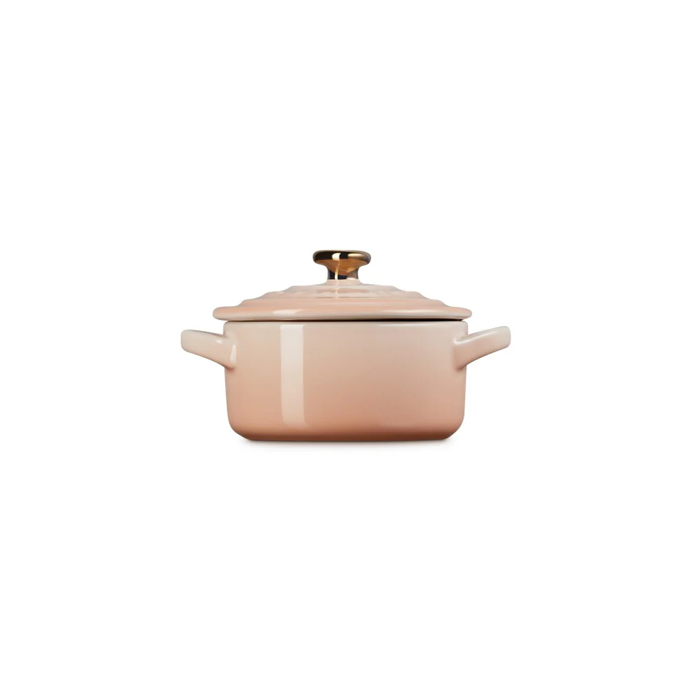10 cm - Mini Cocotte Con Pomolo Cuore In Gres Vetrificato - Image 14