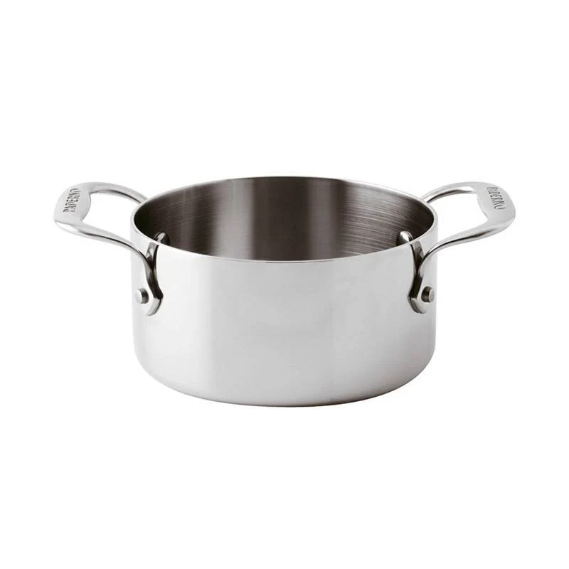 10 cm - Series 12200 Miniature Casseruola Bassa In Acciaio Inox