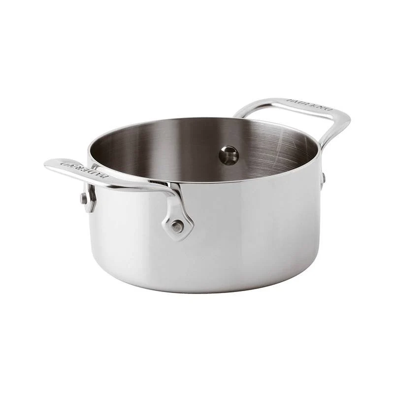 10 cm - Series 12200 Miniature Casseruola Bassa In Acciaio Inox - Image 2
