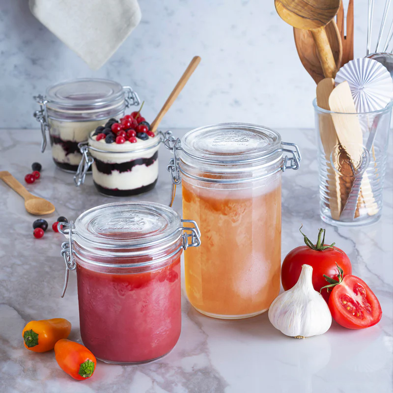 100 cl - Fido Vasetto Ermetico Cilindrico In Vetro - Image 3