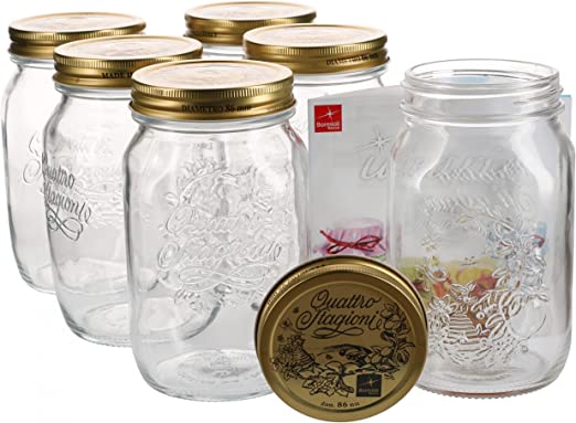 100 cl - Quattro Stagioni Vasetto Con Ricettario - Set 6 Pz - Image 2