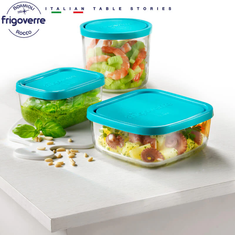 10x7 cm - Frigoverre Classic Contenitore Per Alimenti Rettangolare - Image 2