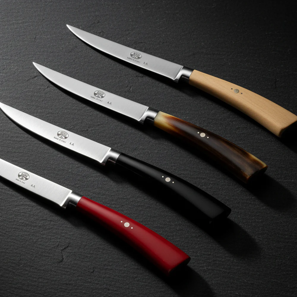 11.2 cm - Plenum Coltello Bistecca Forgiato In Acciaio Inox Set 6 Pz - Image 4