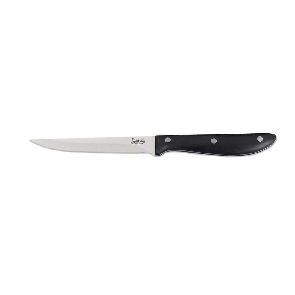 11.5 cm - Bistrot Coltello Bistecca in Acciaio Inox Set 6 Pz