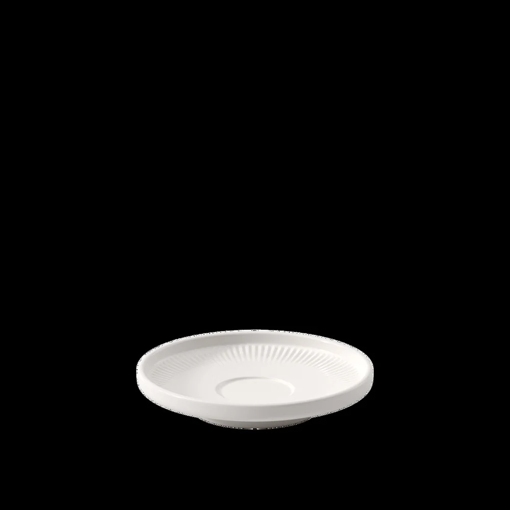 11.6 cm - Afina Piattino Tazzina Caffè In Porcellana - Set 6 Pz - Image 2