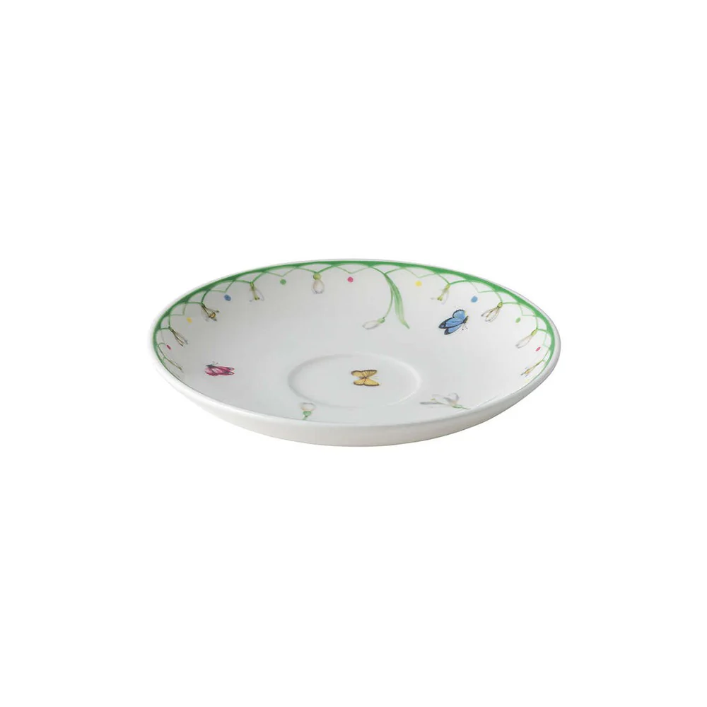 11.7 cm - Colorful Spring Piattino Tazzina Caffè In Porcellana Premium - Set 6 Pz - Image 2