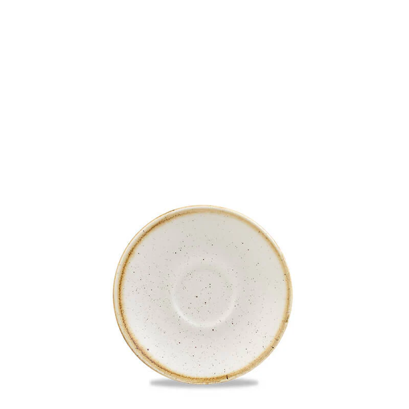 11.8 cm - Stonecast Piattino Tazzina Caffé Rotondo In Porcellana