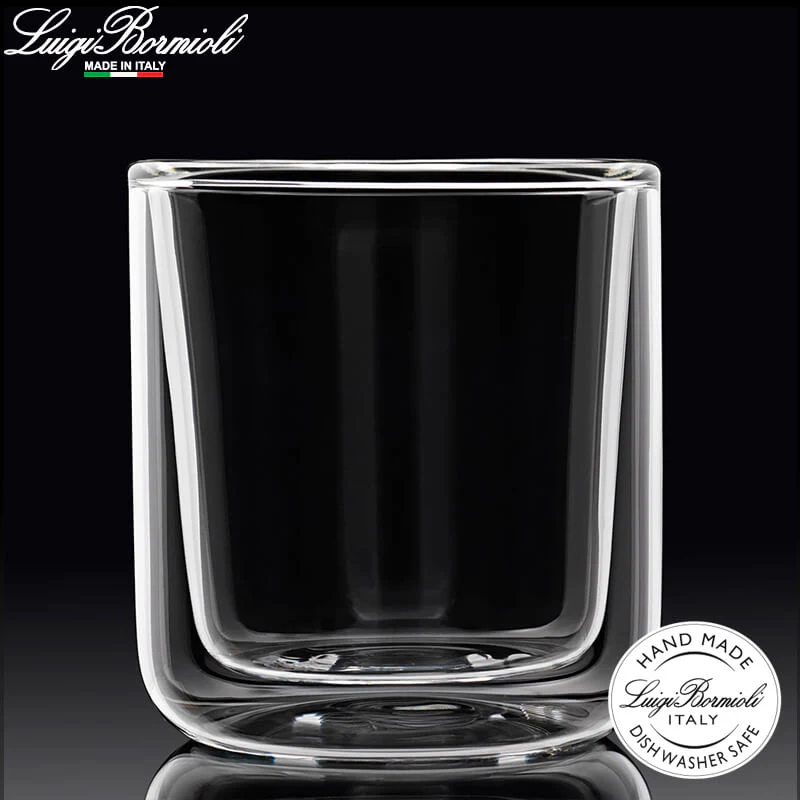11 cl - Thermic Glass Cylingrical Bicchierino Caffé in Vetro Borosilicato - Set 2 Pezzi - Image 3