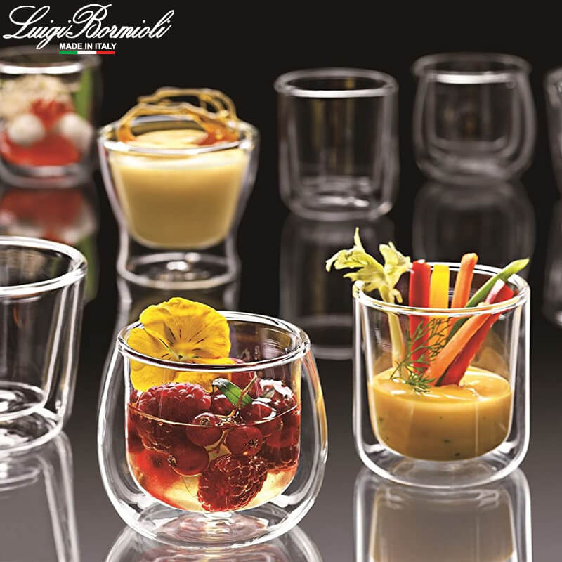 11 cl - Thermic Glass Michelangelo Bicchierino Caffé in Vetro Borosilicato - Set 2 Pezzi - Image 2