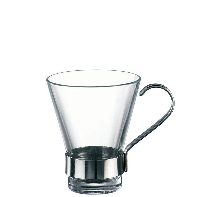 11 cl - Ypsilon Tazzina Caffé in Vetro Temperato - Set 3 Pezzi - Image 4