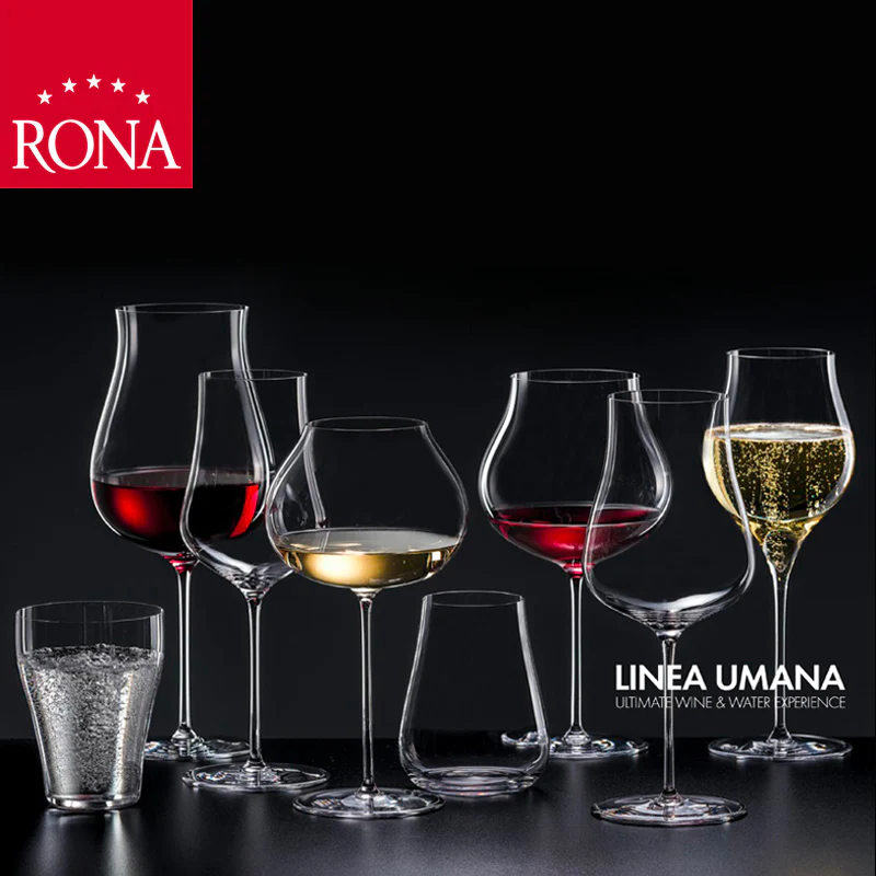 110 cl - Umana Calice Vino Rosso I Vini Rossi Da Vitigni A Basso Impatto Colorante in Vetro - Set 6 Pezzi - Image 4