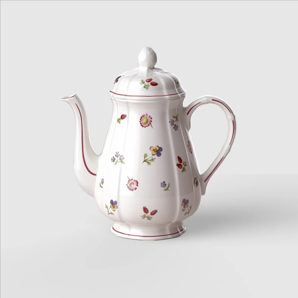 110 cl - Petite Fleur Bricco In Porcellana Premium