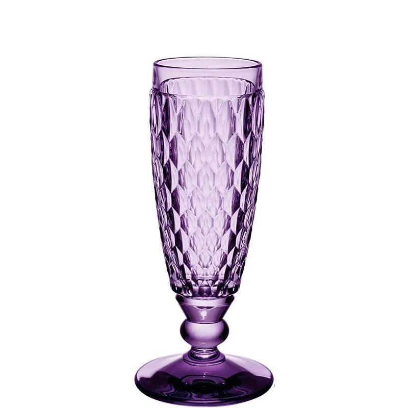 12 cl - Boston Calice Flute in Vetro - Set 4 Pezzi - Image 3