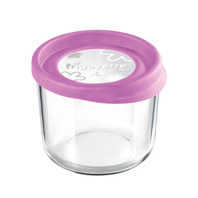 12 cm - Frigoverre Fun Contenitore Per Alimenti Rotondo In Vetro - Image 7
