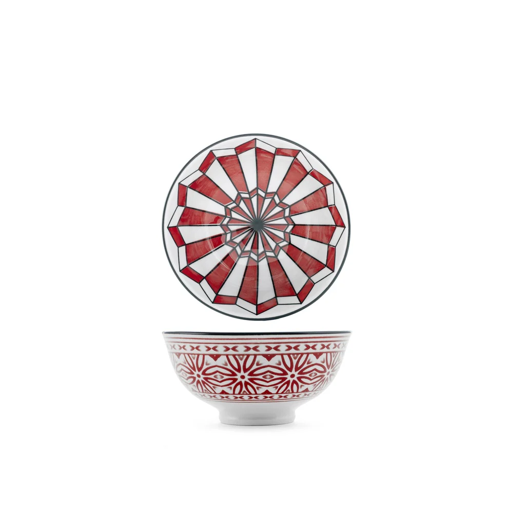 12 cm - Nomad Bruno Barbieri Coppa Poke Texture Assortite In Porcellana Premium - Set 6 Pz - Image 3