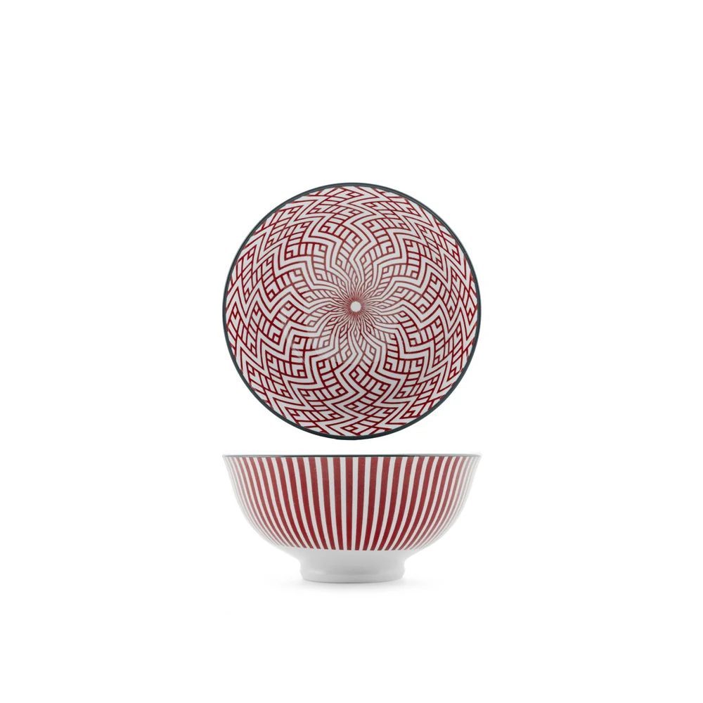 12 cm - Nomad Bruno Barbieri Coppa Poke Texture Assortite In Porcellana Premium - Set 6 Pz - Image 4