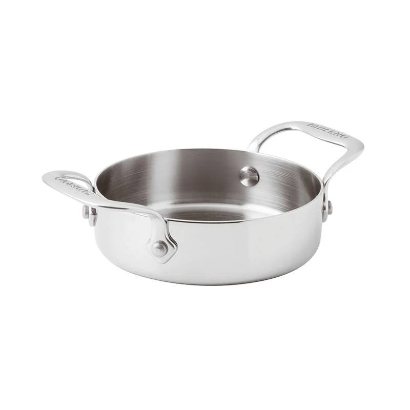 12 cm - Series 12200 Miniature Tegamino In Acciaio Inox - Image 2