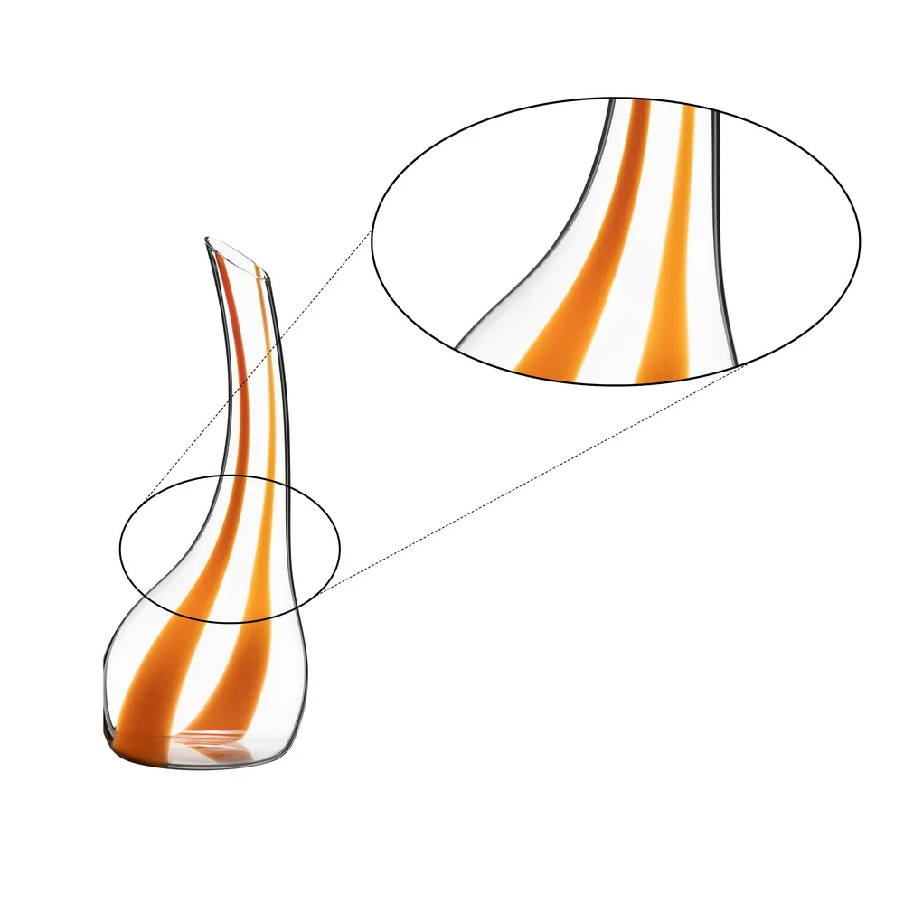 120 cl - Cornetto Decanter in Vetro - Image 10