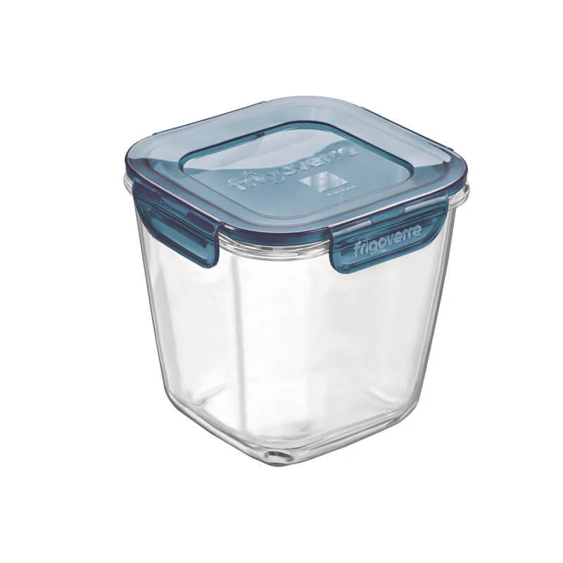 12x12 cm - Frigoverre Evolution Contenitore Per Alimenti Ermetico Alto In Vetro Temperato - Image 2