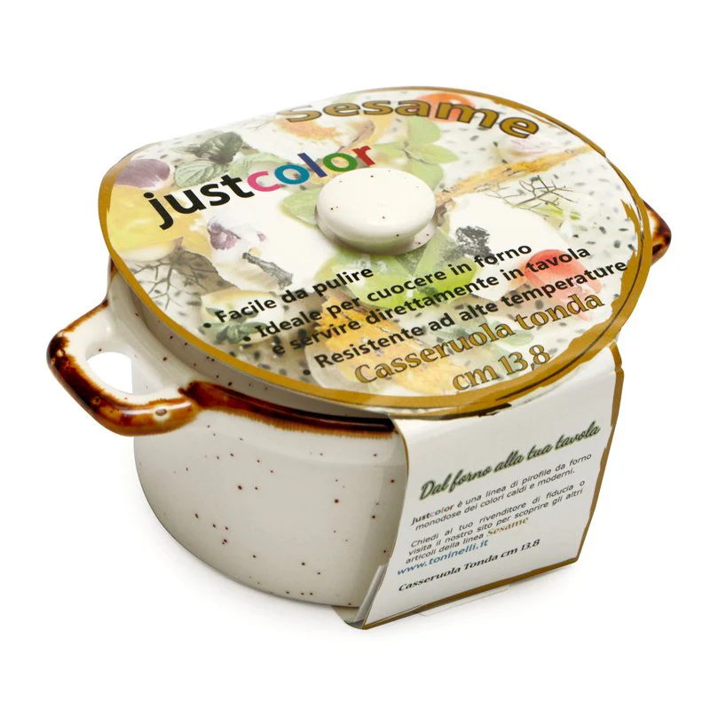 13.5 cm - Just Colour Mini Casseruola In Porcellana - Set 4 Pz - Image 2