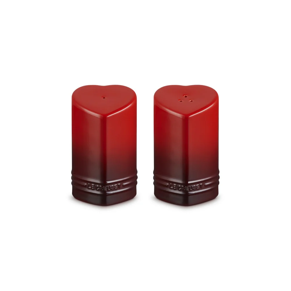 13 cl - Cuore Saliera e Pepiera In Gres Vetrificato