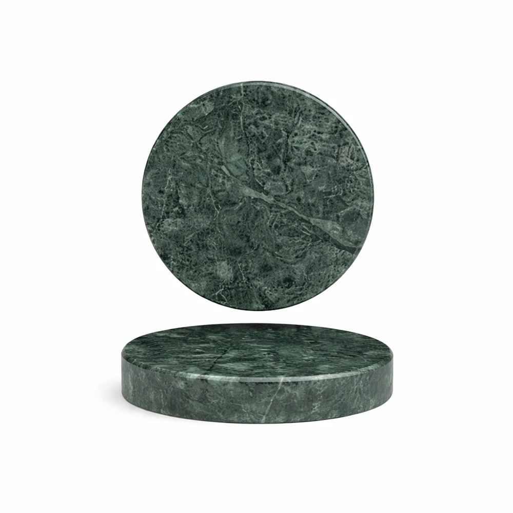 13 cm - Marble Piatto Presentazione Rotondo In Marmo - Image 2