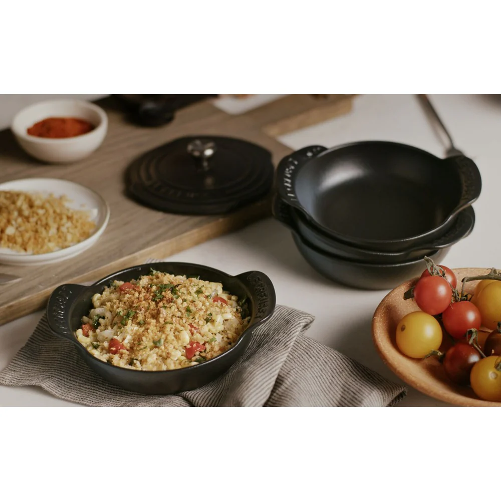 13 cm - Gourmand Mini Tegame Con Coperchio In Ghisa Vetrificata Set 4 Pz - Image 6