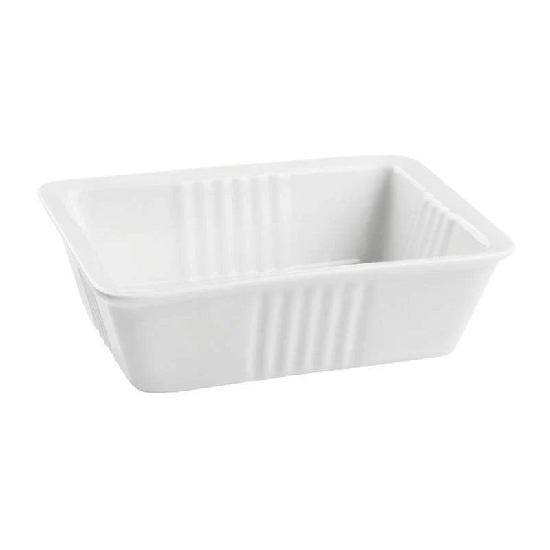 13x10 cm - Finger Food Vaschetta Patatine In Porcellana
