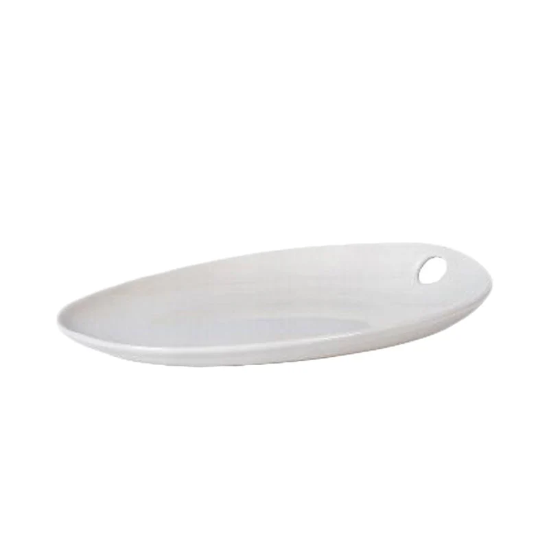 14.3x11.2 cm - Magnesium Stand Up Piatto Vassoio In Porcellana - Set 6 Pz
