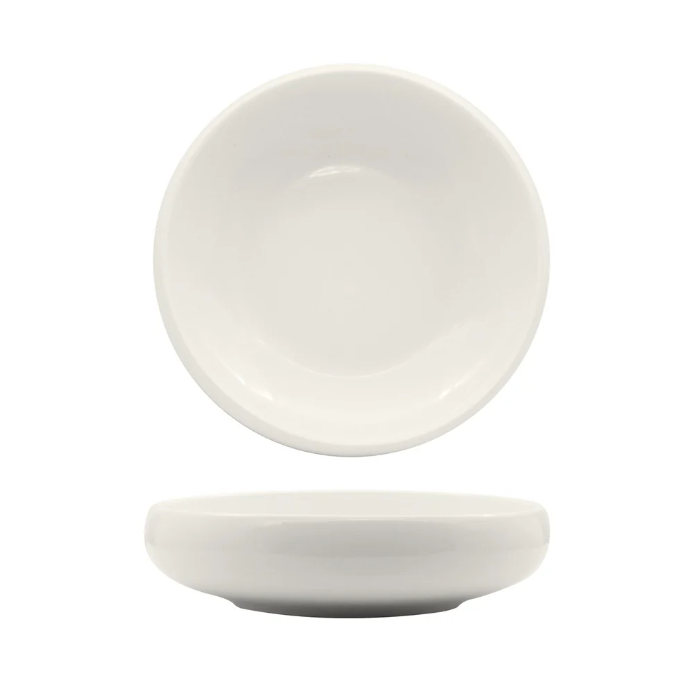 14.5 cm - Selecta Piatto Fondo Nido In Porcellana Set 6 Pz