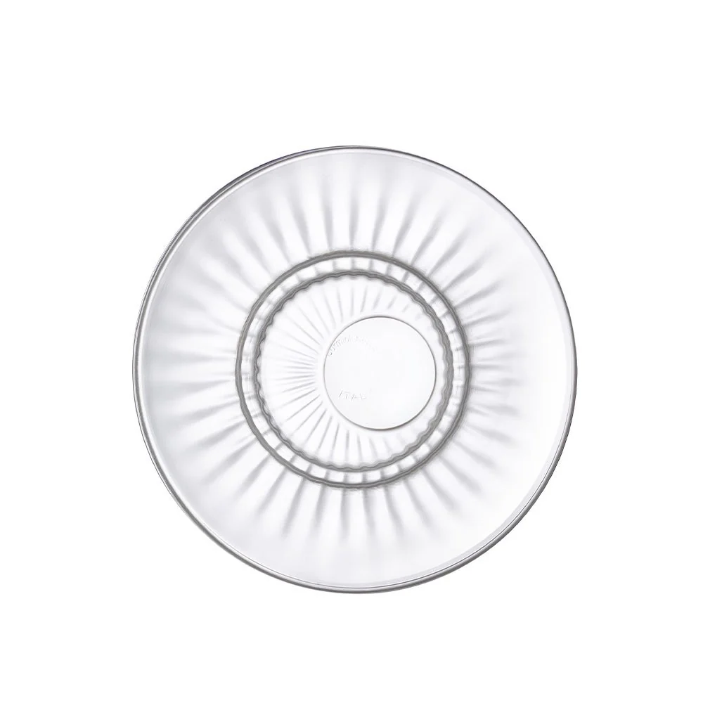 14 cm - Barshine Espresso Piattino Tazzina Caffè In Vetro Set 6 Pz