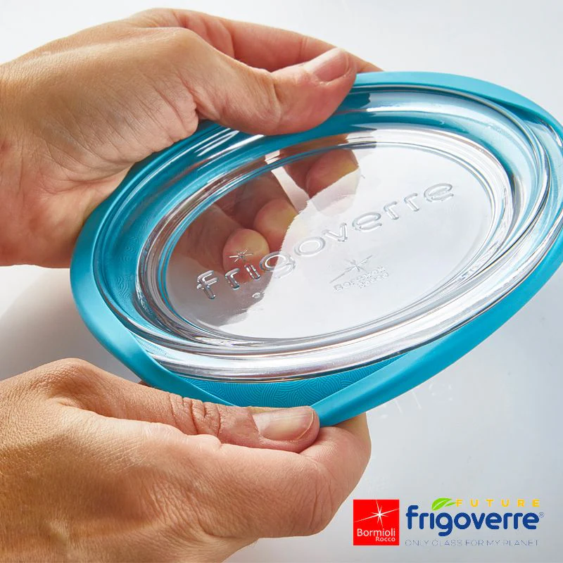 14x14 cm - Frigoverre Future Contenitore Per Alimenti In Vetro Temperato - Image 4