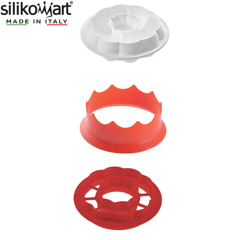 15.5 cm - Magia Del Tempo Stampo Torta Antiaderente In Silicone