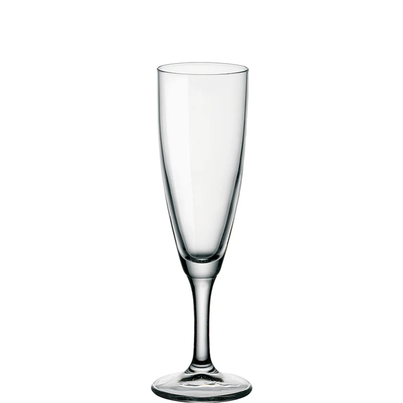 15 cl - Prosecco Calice Flute in Vetro - Set 6 Pezzi