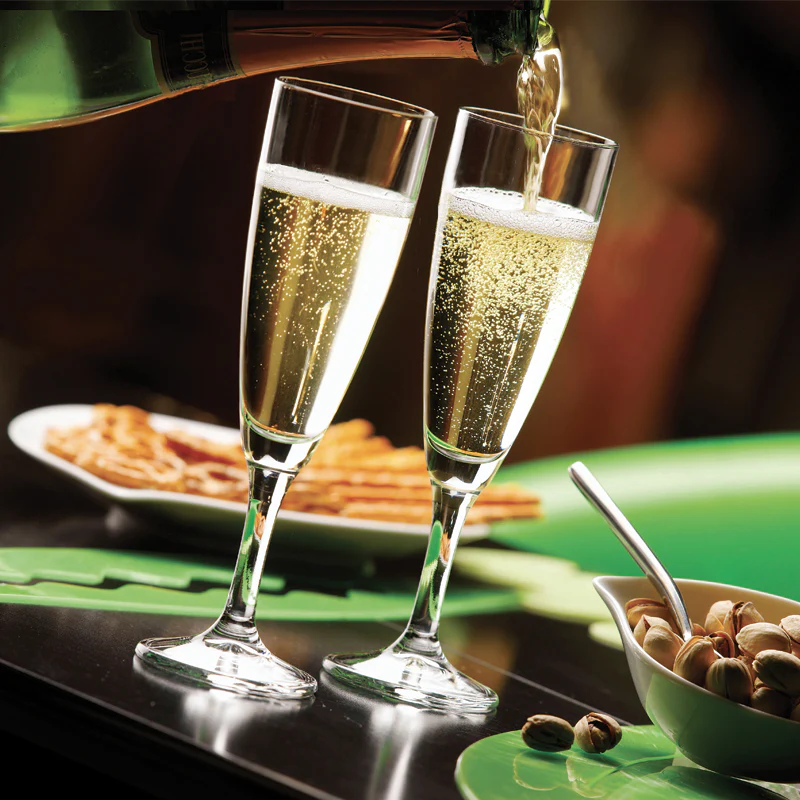 15 cl - Prosecco Calice Flute in Vetro - Set 6 Pezzi - Image 2