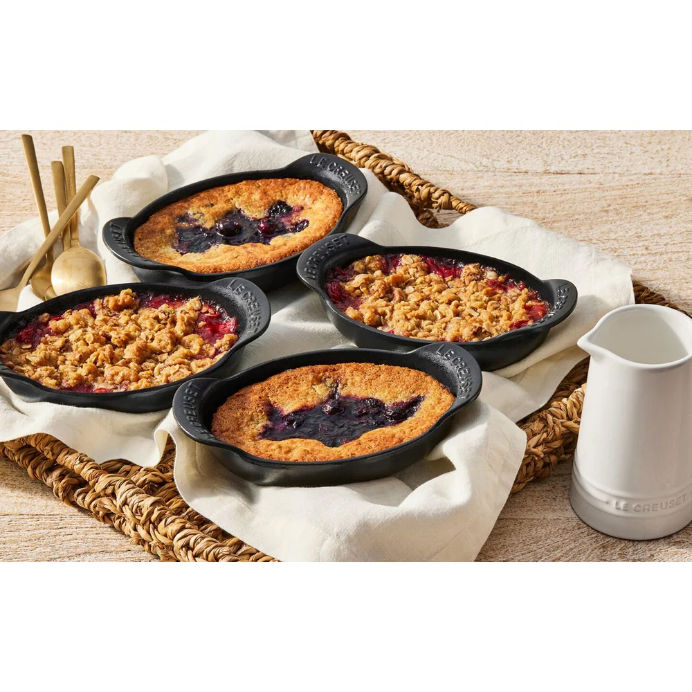 15 cm - Gourmand Mini Pirofila Ovale In Ghisa Vetrificata Set 4 Pz - Image 5