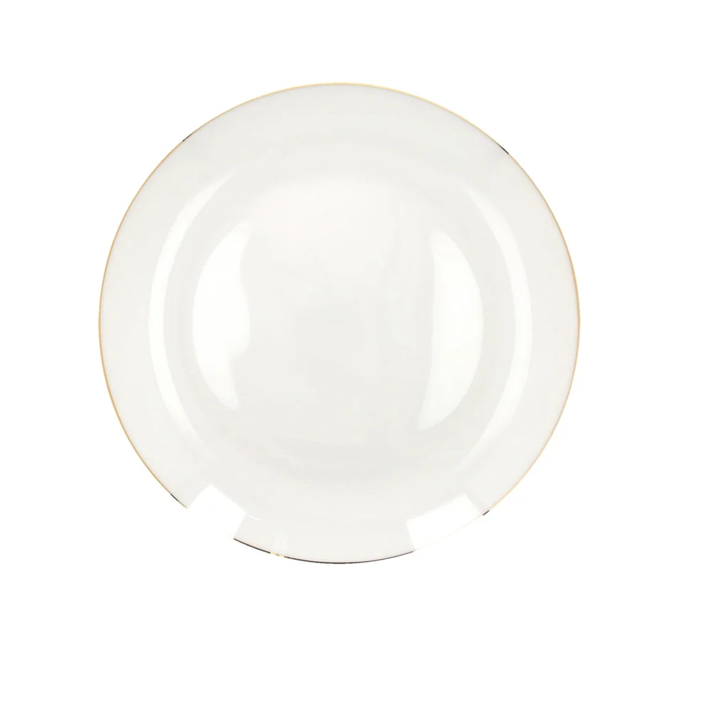 15 cm - Silk Piatto Pane In Porcellana Bone China Set 6 Pz - Image 2